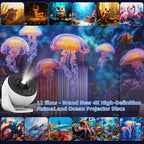 Galaxy Projector PRO Night Light 25 Projection 4K Patterns Planetarium Lamp For Kids Bedroom Valentines Day Gift Wedding