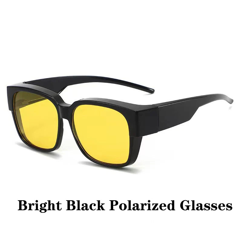 Fit Over Polarized UV400 Sunglasses for Prescription Glasses