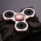 Aluminum Alloy Fidget Spinner Stress Relief Toy – Silent Desk Gadget