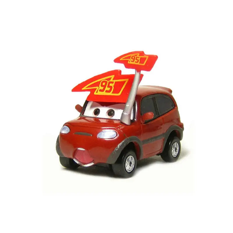 Pixar Cars Scarcity Version Lightning McQueen Curz Ramirez Tex Dinoco Sarge Metal Diecast Vehicle Model Toys Kid Boy Gift
