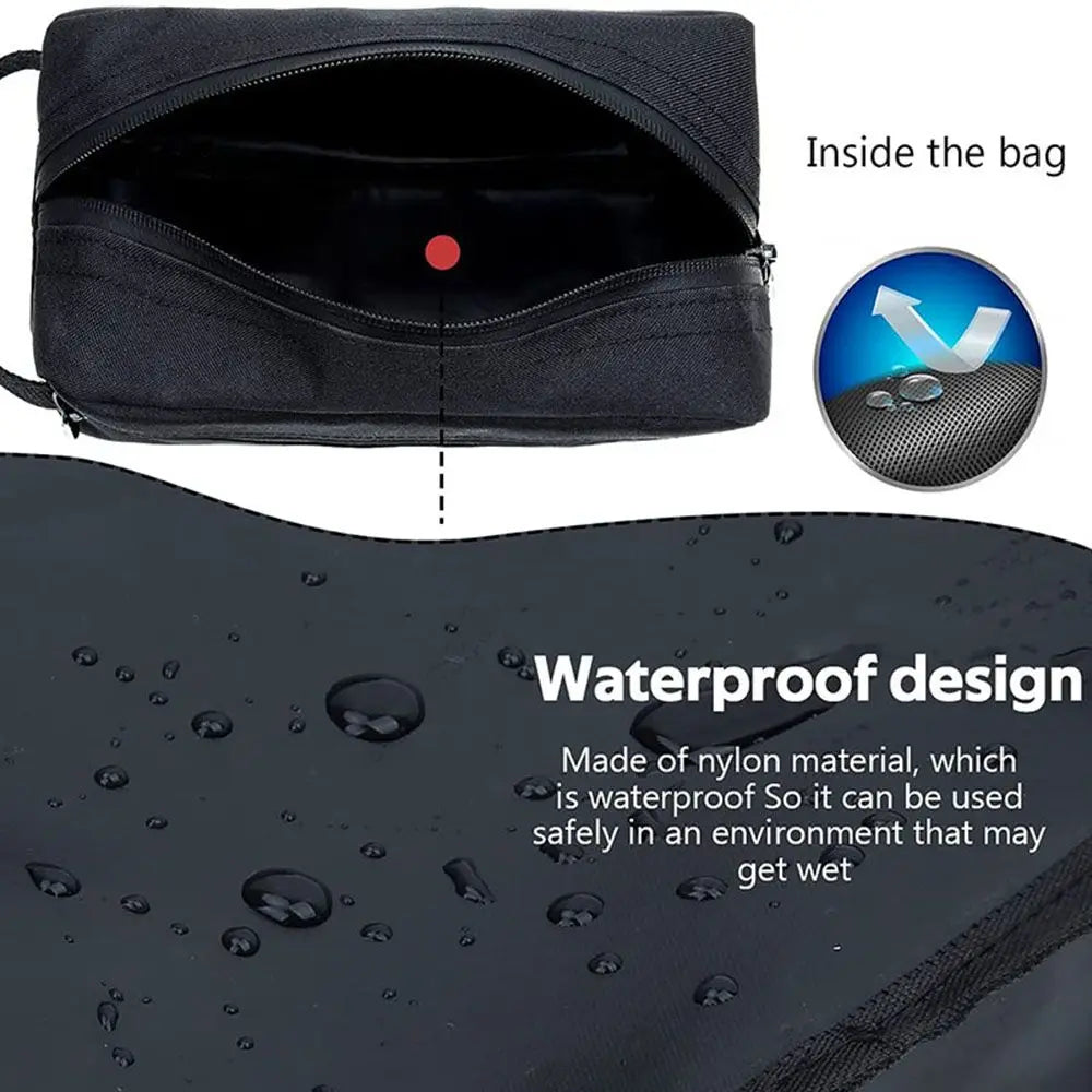 Waterproof Travel Toiletry Bag Cosmetic Organizer Wash Pouch for Men & Women