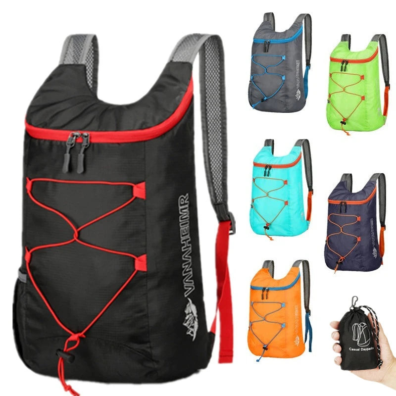 Lightweight Foldable Waterproof Backpack for Hiking & Travel