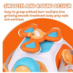 Montessori Busy Board Cube Sensory Toy – Toddler Learning Activity