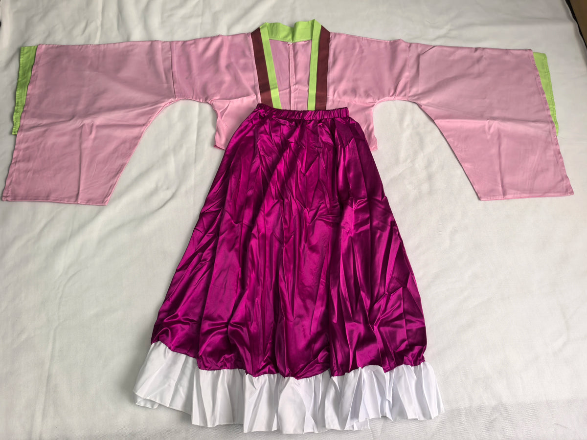 Maomao Anime Cosplay Costume – Pink Dress Outfit Set