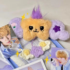 Star Plush Pendant Keychain Bag Charm Cute Doll Hanging Accessory