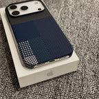 Carbon Fiber Texture Leather for MagSafe Wireless Charging Phone Case for iPhone 18 17 16 15 14 13 12 Pro Max Protective Cover