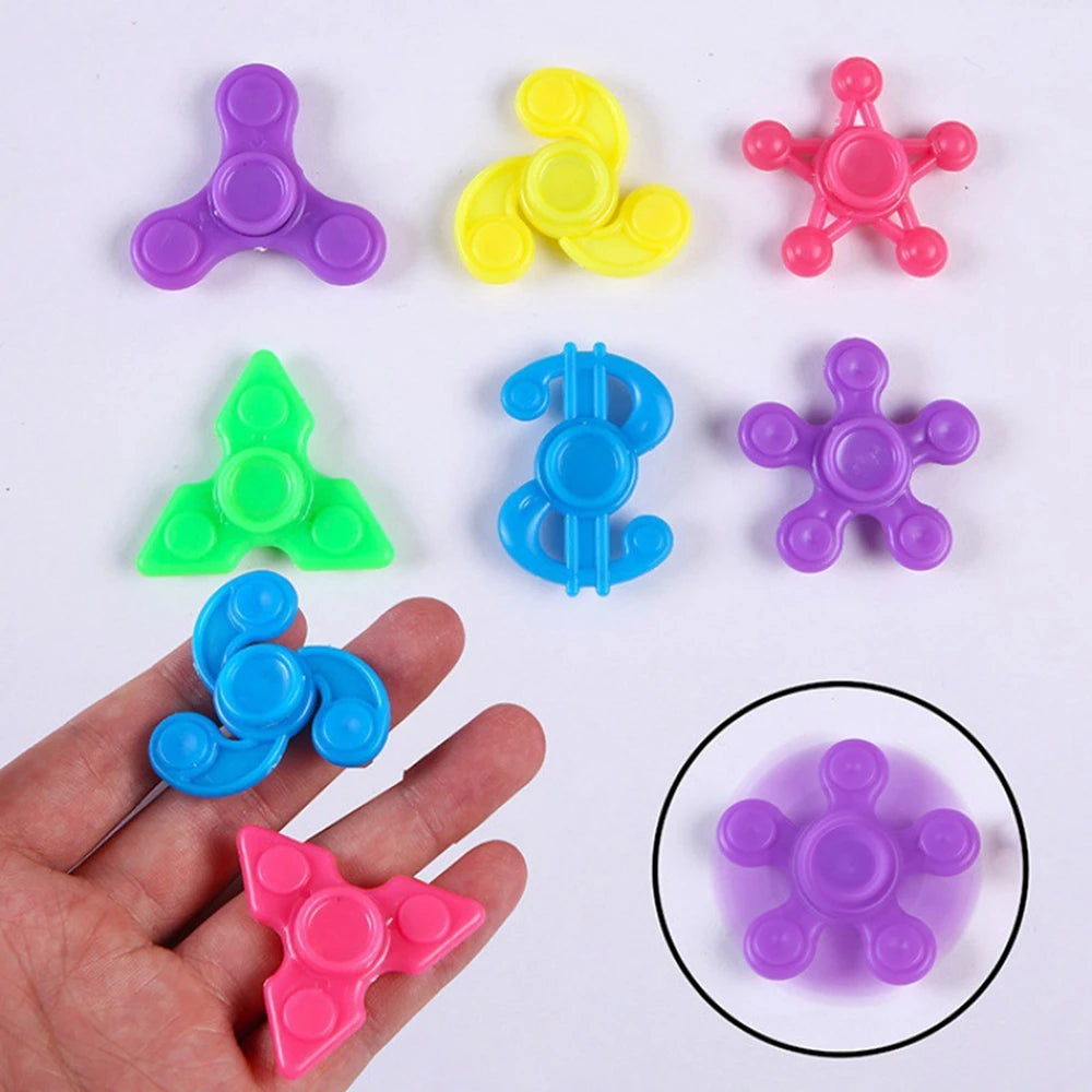 Mini Finger Gyro Fidget Spinners – Bulk Sensory Toy Set