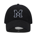 Initial Letter Embroidery Baseball Cap for Casual Sport Style