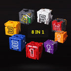 Math Cube Transformation Robot Toy