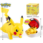 Pokemon Figures Toys Pocket Monsters Ball Model Pikachu Gengar Pokeball Dragonite Snorlax Pokeball Action Figures Toy
