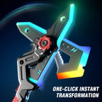 Lightsaber Toy AXE Light Stick 2 in 1 Sword Toys Lightstick Cosplay Role-Play Games Kids Gifts Cool Toy for adult Children boys