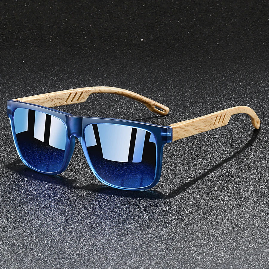 Vintage Square Polarized UV400 Sunglasses for Men & Women