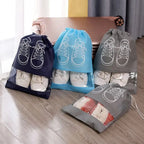 5PCS Waterproof Shoe Storage Bag Set Large Capacity Travel Organizer Pouch