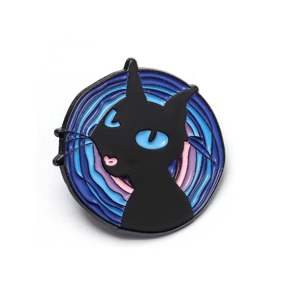 Horror Animated Films Doll Enamel Pins Cartoon Character Role Brooch Lapel Badge Punk Halloween Jewelry Gift for Friend