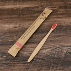 Bamboo Toothbrushes Soft Bristles  Toothbrush Eco Friendly Biodegradable Wooden Handle Teeth Whitening Brush