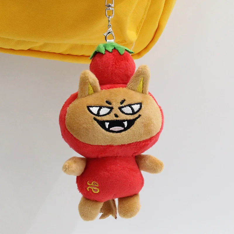 Thailand GMMTV CP Plush Keychain Cartoon Cute Filling PP Cotton Pendant JAIDEE BABII WIN ForceBook AouBoom Fans Birthday Gift
