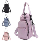 Portable Insulated Water Bottle Carrier Bag with Phone Pocket