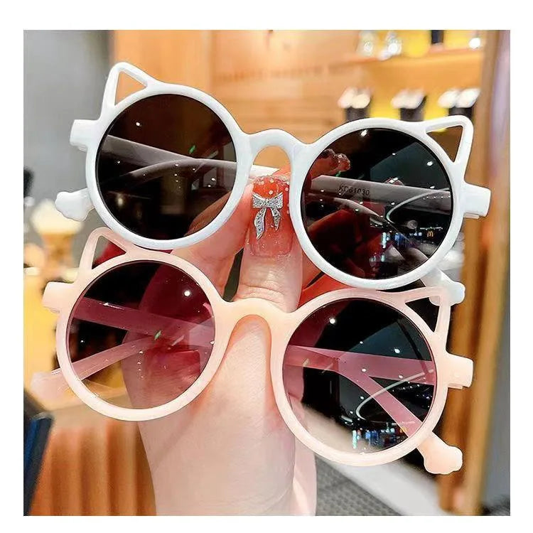 Kids Animal Cartoon Ear UV400 Sunglasses for Boys & Girls