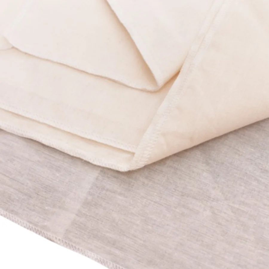 2PCS Cotton Steamer Cloth for Soy Milk Filtering and Food Steaming