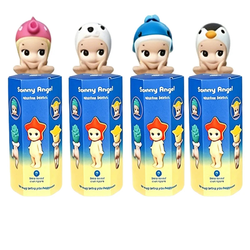 Cute Blind Box Mini Figures – Marine Animal Surprise Toy Set