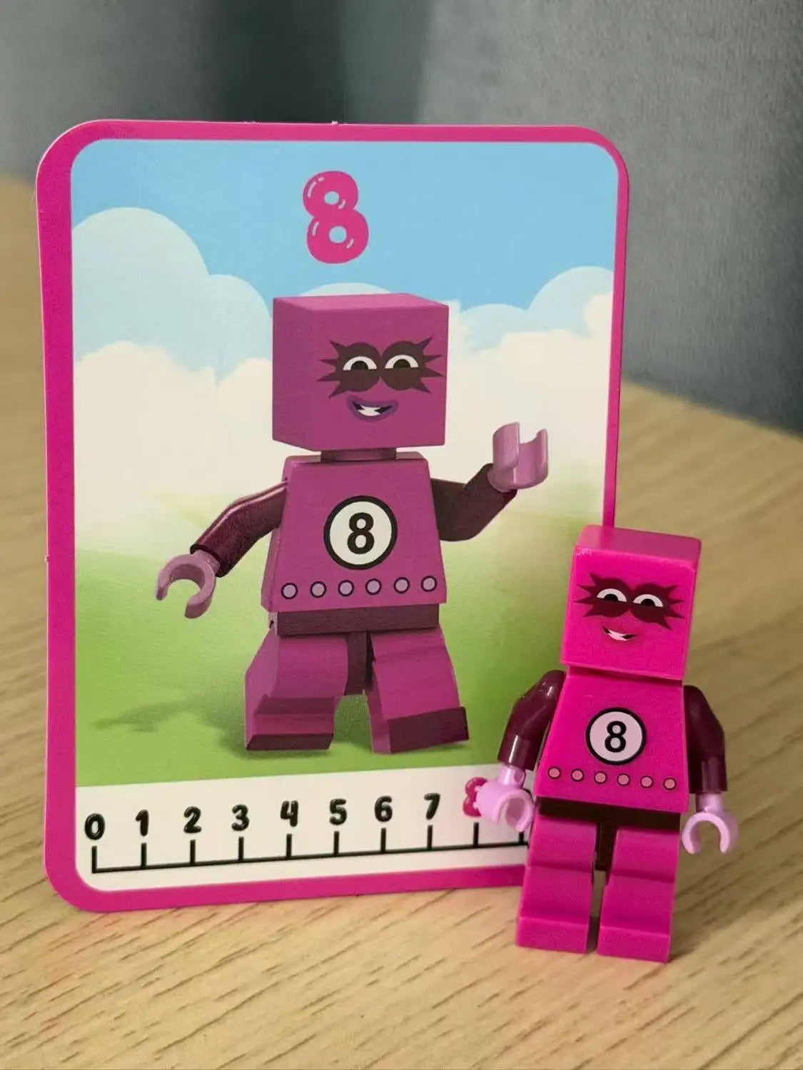 Number Blocks Assembly Educational Math Learning Toy Set