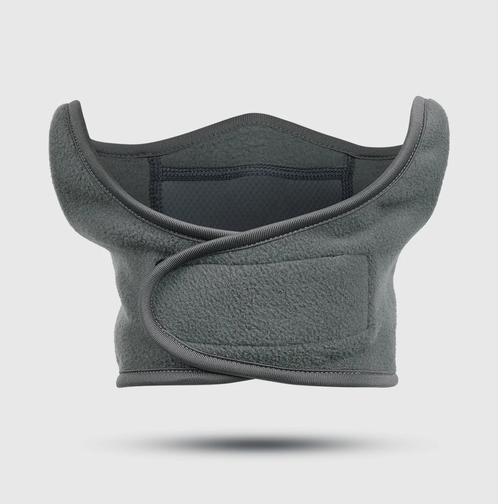 Outdoor face mask, cycling antifreeze head cover, winter skiing face protection, warm ear mask, fleece windproof face mask