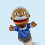 Family Hand Puppet Dolls – Plush Educational Role Play Toy