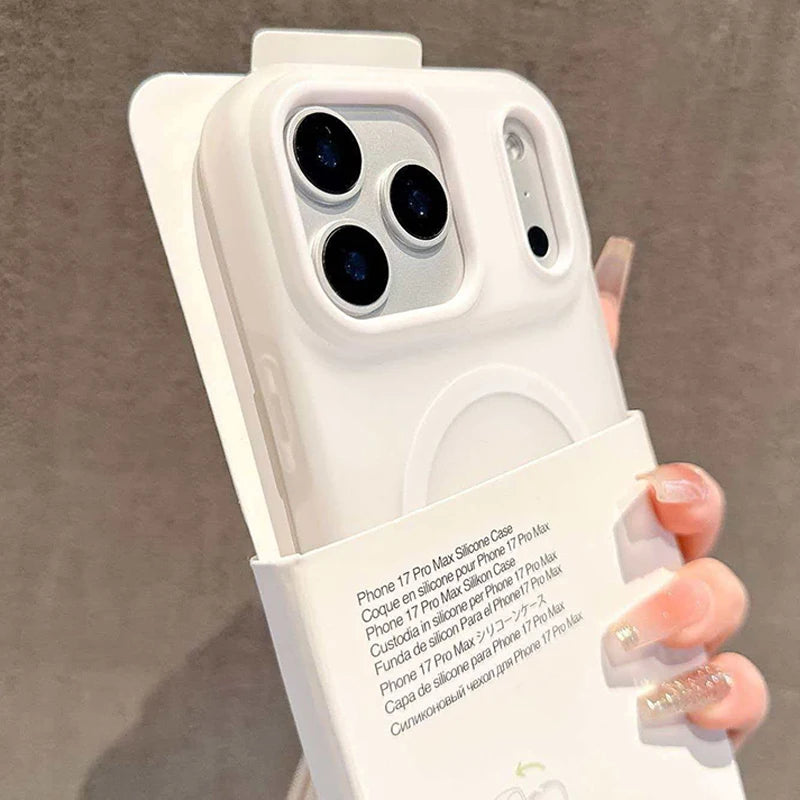Luxury Candy Color 2 IN 1 Magnetic Case For iPhone 18 17 Air 16 15 14 13 12 11 Pro Max Plus For Magsafe Wireless Charge Cover