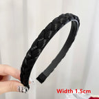 Synthetic Braided Headband for Women