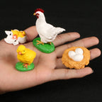 Montessori Animal and Plant Life Cycle Biology Model Toy Set
