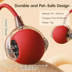 Intelligent Interactive Cat Ball Long-Lasting and Durable Easy to Clean Intelligent Obstacle Avoidance Pet Dog Toys