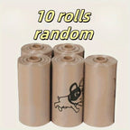 180PCS Dog Waste Bags Thick Leakproof Pet Poop Bags with Easy Carry Rolls for Dogs Cats Walking Outdoor Cleaning