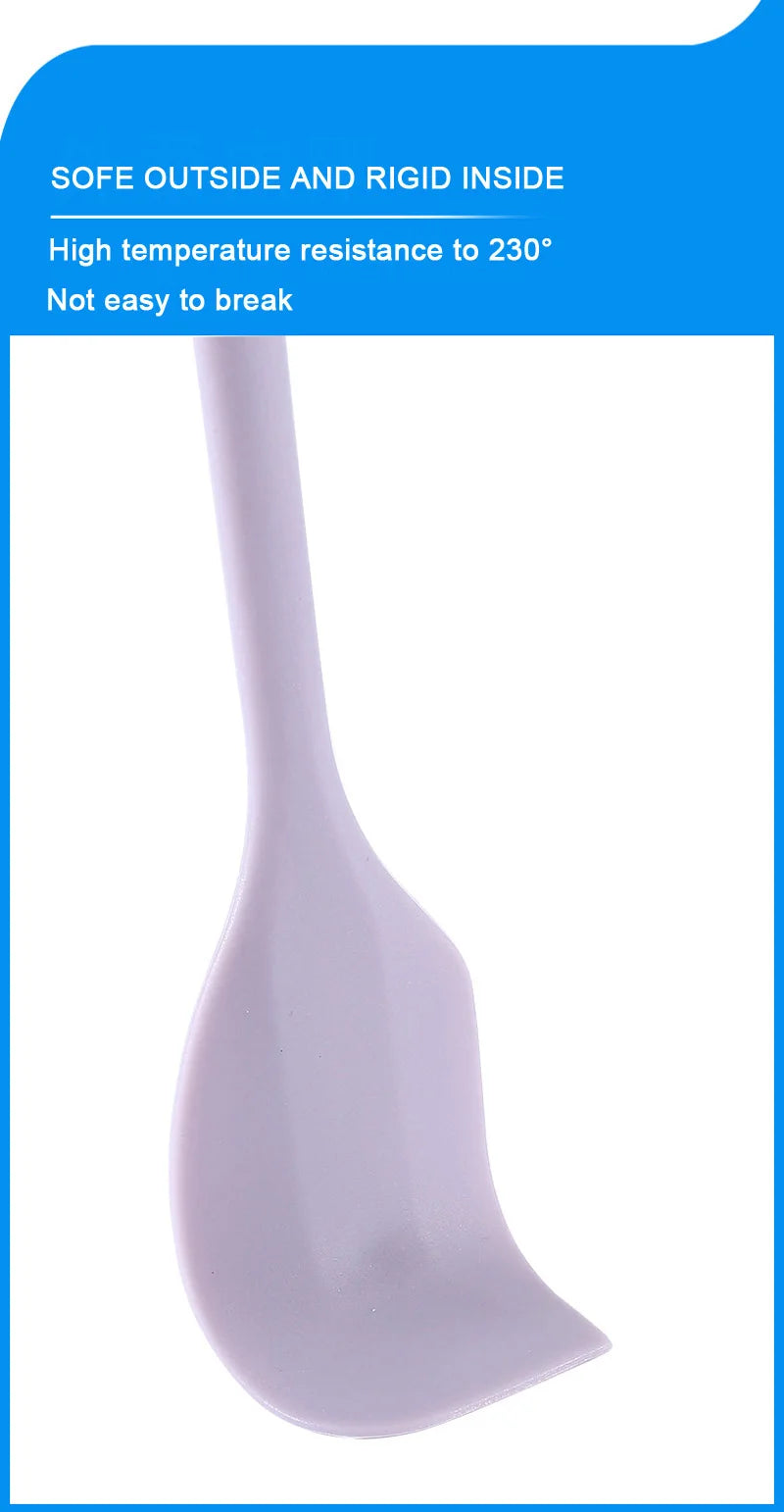 Heat Resistant Silicone Spatula – Non Stick Cream & Baking Tool