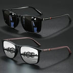 Luxury Vintage Square Polarized UV400 Sunglasses for Men & Women