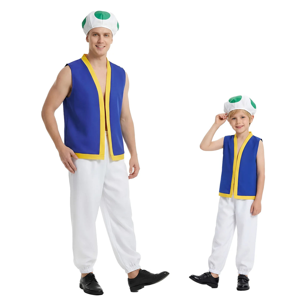 Halloween Mushroom Character Cosplay Costume Cartoon Toadstool Party Outfit