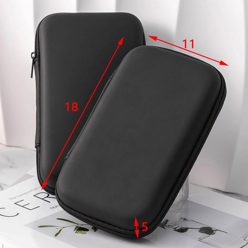 Portable Mini Hard Shell Electronics Organizer Case