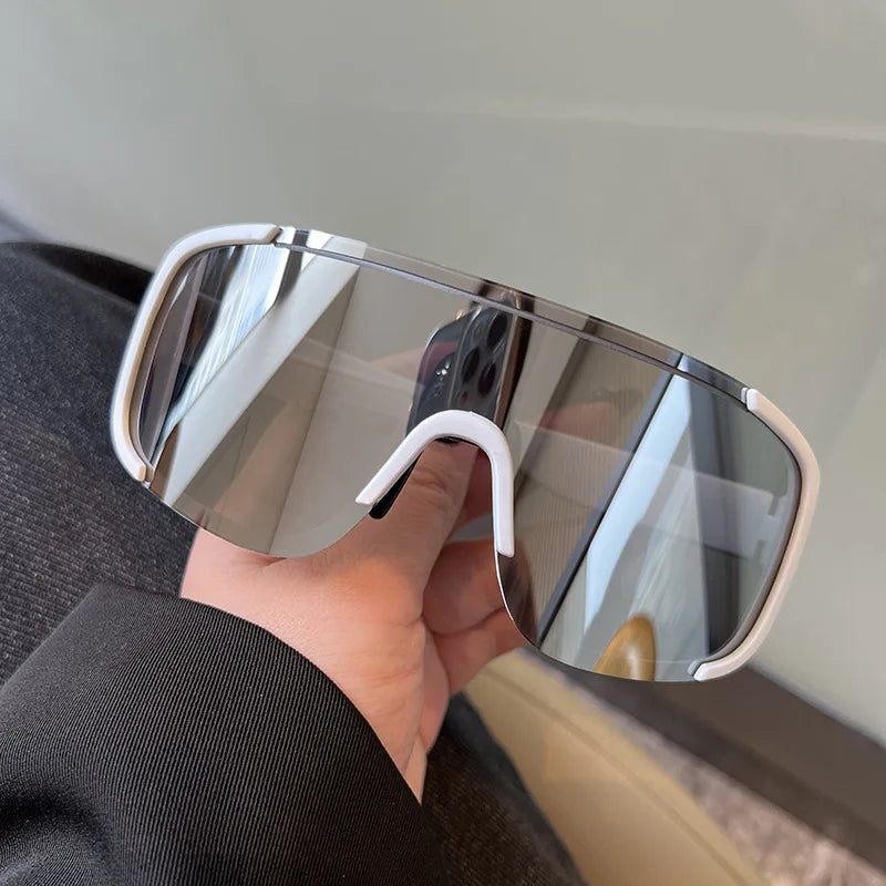 Y2K Reflective UV400 Cycling Sunglasses for Men & Women