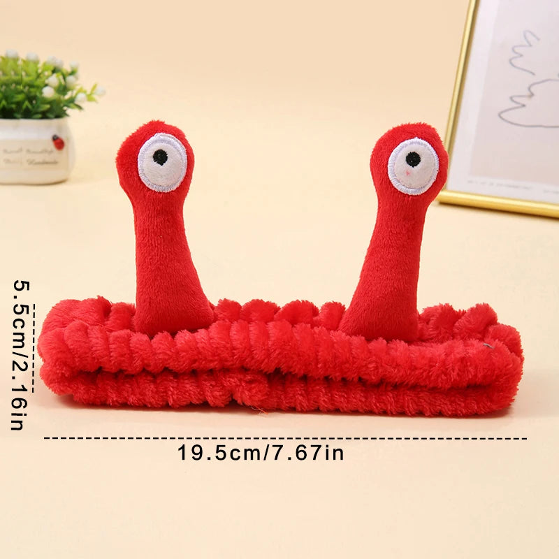 Cute Animal Ears Coral Fleece Spa Headband