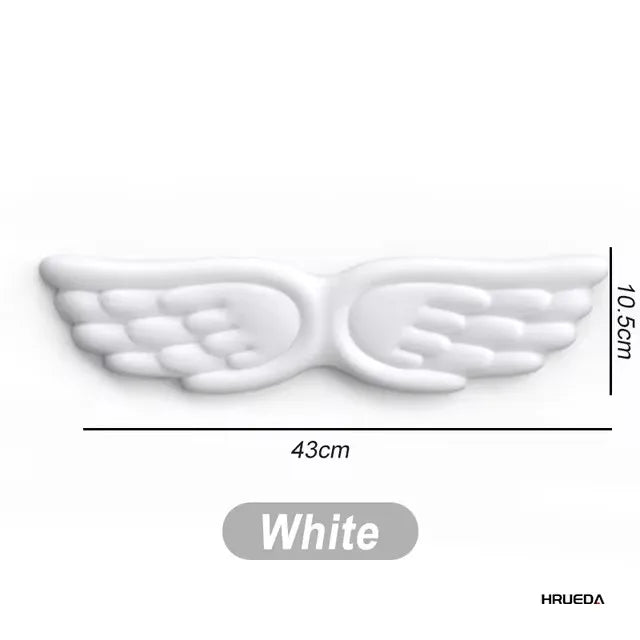 Keyboard Mouse Wrist Rest Angel Wing Memory Foam Mouse Pad Set Wrist Support Ergonomic Non-Slip for Computer Laptop Easy Typing