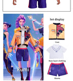 Girls Zoey Rumi Mira Cosplay Costume – Stage Performance Outfit