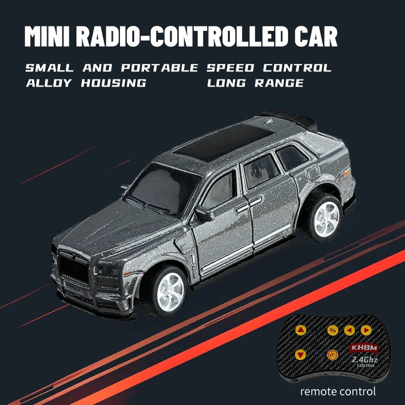 Mini 1:64 Alloy Remote Control Car