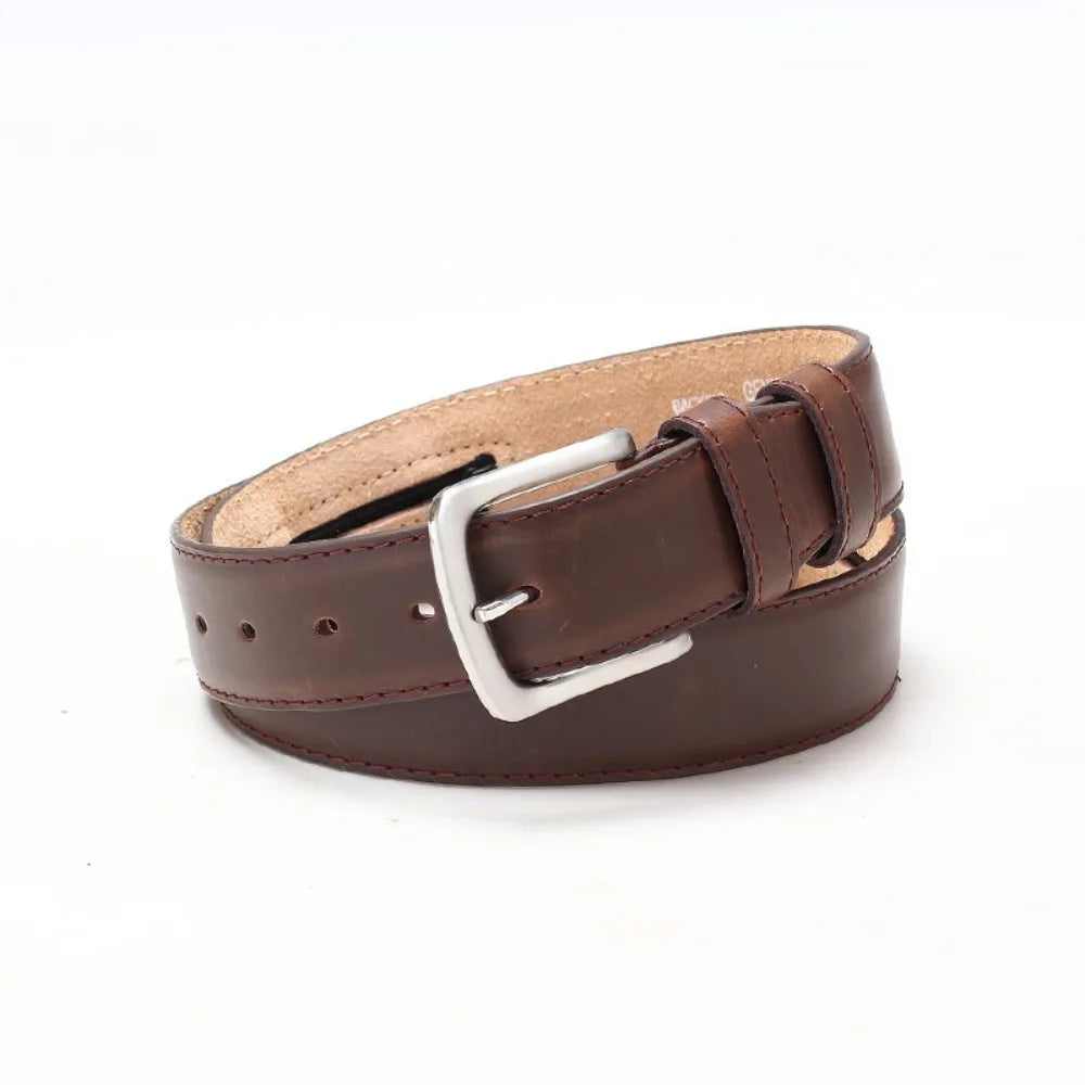 Security Zipper Hiding Cash Belts Pin Buckle Daily Travel PU Leather Anti Theft Waist Bag Men Women  Money Strap Belt