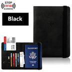 Travel Passport Holder Wallet for Men & Women