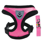 Dog Vest Walking Leash For Puppy Dog Cat Collar Polyester Adjustable Mesh Dog For Small Medium Pet Accessories