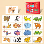 Toddler Matching Card Game 32PCS – Educational Puzzle Toy