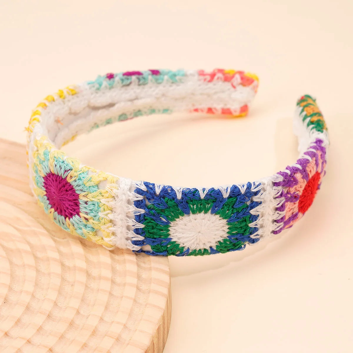 Bohemian Handmade Knitted Summer Headband