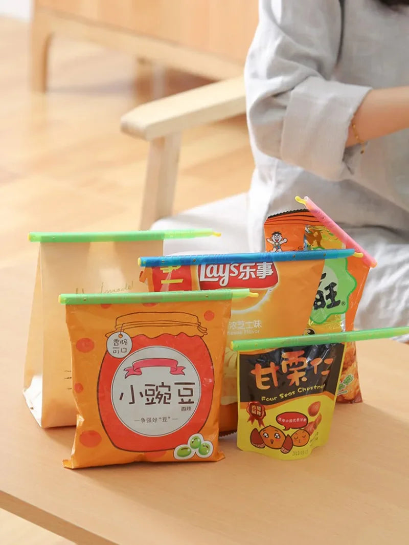 Reusable Food Bag Sealing Clip for Snack and Kitchen Storage Bags