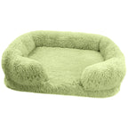 Dog Bed Dog Plush Pet Bed Winter Thickened Pad Dog Sleeping Bed Sofa Removable Pad Dog Small Large Dog Square Kennel