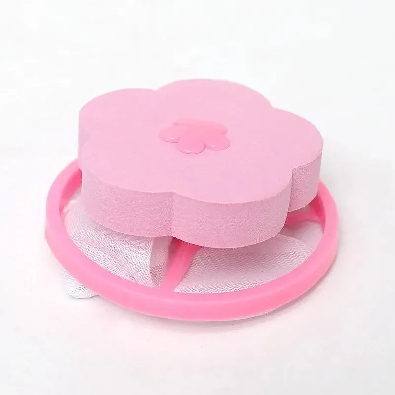 Reusable Pet Hair Catcher Laundry Ball, Washing Machine Floating Lint Filter Bag, Removes Cat Dog Hair from Clothes
