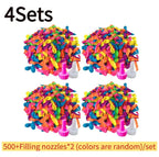 500pcs/lot Water Balloons Balloon Filling Latex Balloons Games Party Balloons Circus Waterballoon Outdoor Game Toys for Children